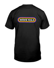 Load image into Gallery viewer, "Vintage WDVE 102.5 Radio" Premium T-Shirt - Black - Back