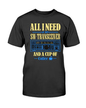 Load image into Gallery viewer, "Vintage Ham Radio Operator - All I Need" Premium T-Shirt - Black - Front
