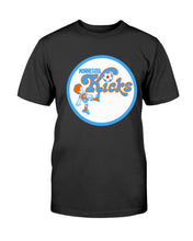 Load image into Gallery viewer, "Vintage Defunct Minnesota Kicks Football" Premium T-Shirt 2 - Black - Front