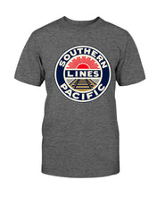 Load image into Gallery viewer, "Vintage Southern Pacific Lines Railroad" Premium T-Shirt - Dark Heather - Front