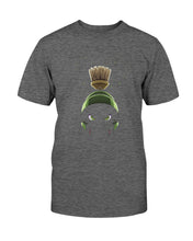 Load image into Gallery viewer, "Vintage Modern Marvin The Martian" Premium T-Shirt - Dark Heather - Front