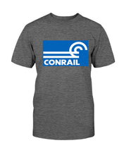 Load image into Gallery viewer, "Vintage Conrail Railroad" Premium T-Shirt - Dark Heather - Front