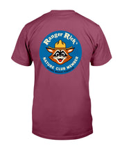 Load image into Gallery viewer, "Vintage Ranger Rick Nature Club" Premium T-Shirt - Maroon - Back