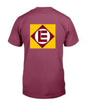 Load image into Gallery viewer, "Vintage Erie Lackawanna Railway" Premium T-Shirt - Maroon - Back