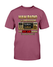 Load image into Gallery viewer, "Vintage Ham Radio Operator" Premium T-Shirt - Maroon - Front