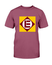 Load image into Gallery viewer, "Vintage Erie Lackawanna Railway" Premium T-Shirt - Maroon - Front