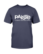 Load image into Gallery viewer, "Vintage Paiste Cymbals Sounds Gongs" Premium T-Shirt - Navy - Front