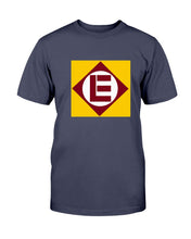 Load image into Gallery viewer, "Vintage Erie Lackawanna Railway" Premium T-Shirt - Navy - Front