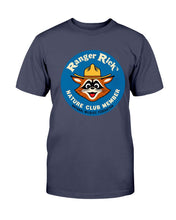 Load image into Gallery viewer, "Vintage Ranger Rick Nature Club" Premium T-Shirt - Navy - Front