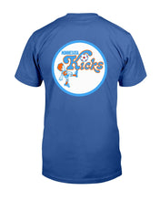 Load image into Gallery viewer, "Vintage Defunct Minnesota Kicks Football" Premium T-Shirt 2 - Royal Blue - Back