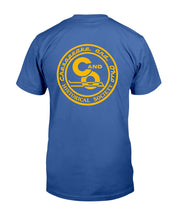 Load image into Gallery viewer, "Vintage Chesapeake And Ohio Railroad" Premium T-Shirt - Royal Blue - Back