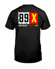 Load image into Gallery viewer, "Vintage 89 X, Detroit 88.7 FM" Tall Sized T-Shirt