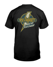 Load image into Gallery viewer, "Vintage WMET Rocks Chicago 1976" Tall Sized T-Shirt