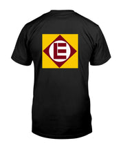 Load image into Gallery viewer, "Vintage Erie Lackawanna Railway" Premium T-Shirt - Black - Back
