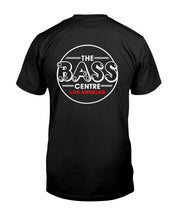 Load image into Gallery viewer, "Vintage Defunct The Bass Centre - Los Angeles" Premium T-Shirt - Black - Back
