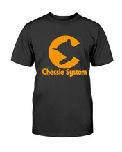 Load image into Gallery viewer, "Vintage Chessie System Railroad" Premium T-Shirt - Black - Front
