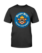 Load image into Gallery viewer, "Vintage Ranger Rick Nature Club" Premium T-Shirt - Black - Front
