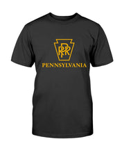 Load image into Gallery viewer, "Vintage Pennsylvania Railroad" Premium T-Shirt - Black - Front
