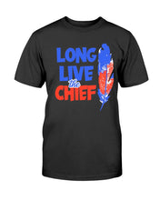 Load image into Gallery viewer, "Vintage Long Live The Chief Wahoo" Premium T-Shirt 2 - Black - Front
