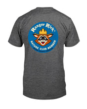 Load image into Gallery viewer, "Vintage Ranger Rick Nature Club" Premium T-Shirt - Dark Heather - Back
