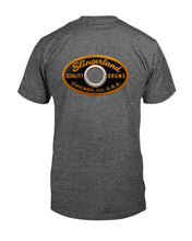 Load image into Gallery viewer, "Vintage Slingerland Quality Drums" Premium T-Shirt - Dark Heather - Back
