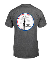 Load image into Gallery viewer, "Vintage Nothing But Ham Radio" Premium T-Shirt - Dark Heather - Back
