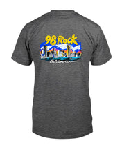 Load image into Gallery viewer, "Vintage 98 Rock Baltimore WIYY" Premium T-Shirt 2 - Dark Heather - Back
