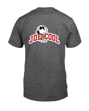 Load image into Gallery viewer, "Vintage Snoopy Joe Cool" Premium T-Shirt - Dark Heather - Back
