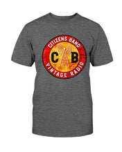 Load image into Gallery viewer, "Vintage CB Citizens Band Amateur Radio" Premium T-Shirt - Dark Heather - Front
