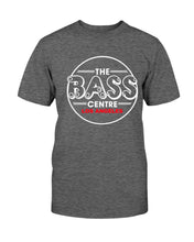 Load image into Gallery viewer, "Vintage Defunct The Bass Centre - Los Angeles" Premium T-Shirt - Dark Heather - Front
