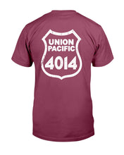 Load image into Gallery viewer, "Vintage Union Pacific Railroad 4014" Premium T-Shirt - Maroon - Back
