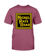 Load image into Gallery viewer, "Vintage Nickle Plate Road - Railroad" Premium T-Shirt - Maroon - Front

