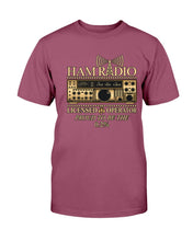 Load image into Gallery viewer, "Vintage Ham Radio - Licensed Operator" Premium T-Shirt - Maroon - Front
