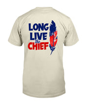 Load image into Gallery viewer, "Vintage Long Live The Chief Wahoo" Premium T-Shirt - Natural - Back
