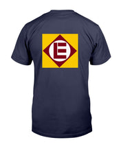 Load image into Gallery viewer, "Vintage Erie Lackawanna Railway" Premium T-Shirt - Navy - Back
