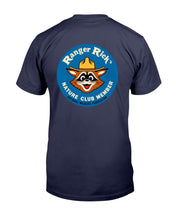 Load image into Gallery viewer, "Vintage Ranger Rick Nature Club" Premium T-Shirt - Navy - Back
