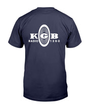 Load image into Gallery viewer, "Vintage KGB Radio 1360 San Diego" Premium T-Shirt - Navy - Back
