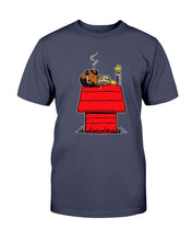 Load image into Gallery viewer, "Vintage Snoop Dogg Snoopy" Premium T-Shirt - Navy - Front
