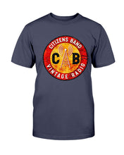 Load image into Gallery viewer, "Vintage CB Citizens Band Amateur Radio" Premium T-Shirt - Navy - Front
