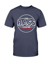 Load image into Gallery viewer, "Vintage Defunct The Bass Centre - Los Angeles" Premium T-Shirt - Navy - Front
