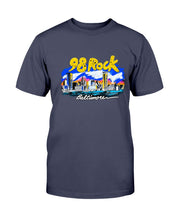 Load image into Gallery viewer, "Vintage 98 Rock Baltimore WIYY" Premium T-Shirt 2 - Navy - Front
