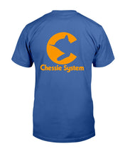 Load image into Gallery viewer, "Vintage Chessie System Railroad" Premium T-Shirt - Royal Blue - Back
