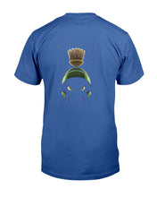 Load image into Gallery viewer, "Vintage Modern Marvin The Martian" Premium T-Shirt - Royal Blue - Back
