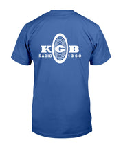 Load image into Gallery viewer, "Vintage KGB Radio 1360 San Diego" Premium T-Shirt - Royal Blue - Back
