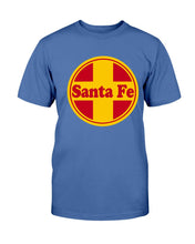 Load image into Gallery viewer, "Vintage Santa Fe Railroad" Premium T-Shirt - Royal Blue - Front
