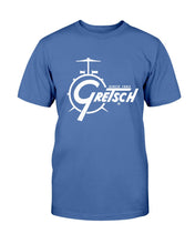 Load image into Gallery viewer, "Vintage Gretsch Drums" Premium T-Shirt - Royal Blue - Front
