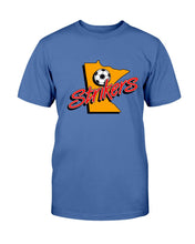 Load image into Gallery viewer, "Vintage Defunct Lauderdale Strikers Football" Premium T-Shirt - Royal Blue - Front
