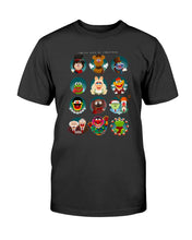 Load image into Gallery viewer, &quot;Vintage Muppets Twelve Days Of Christmas&quot; Tall Sized T-Shirt
