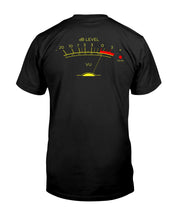 Load image into Gallery viewer, &quot;.Retro VU Meter&quot; Tall Sized T-Shirt
